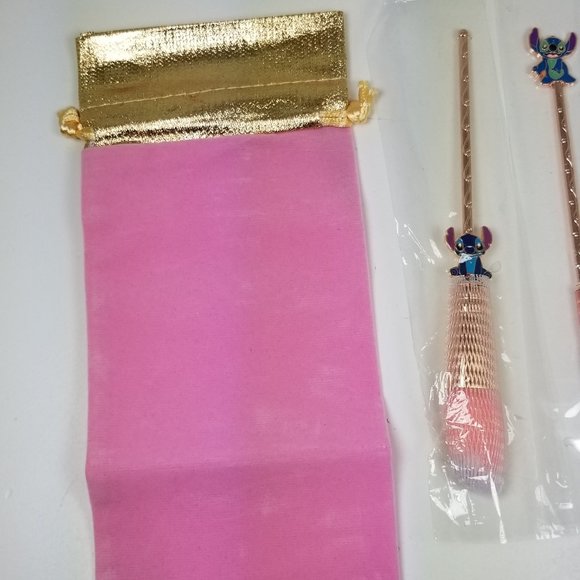 Stitch makeup brushes set of 5 enamel great quality - Picture 4 of 10